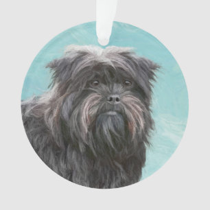 Peinture Affenpinscher - Joli art original chien