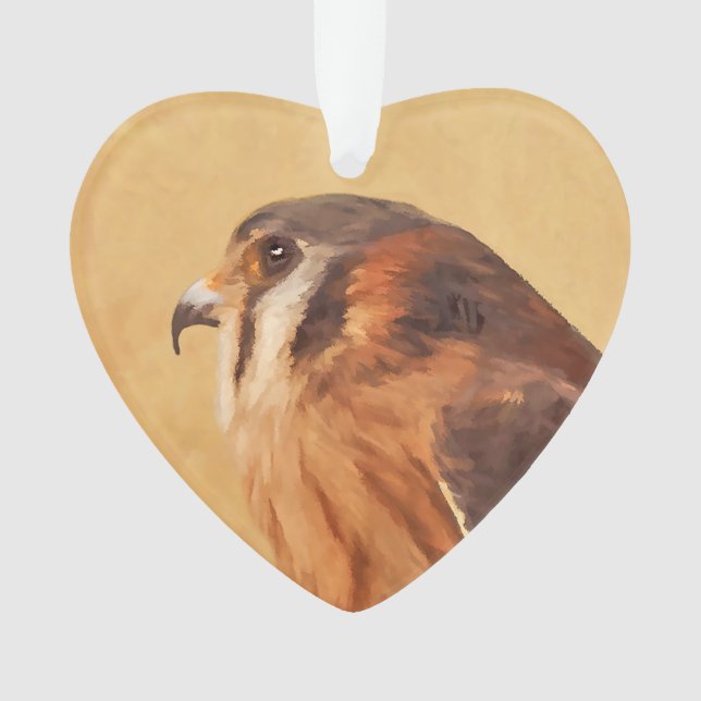 Peinture américaine Kestrel - Art original pour oi (devant)