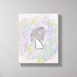 Peinture Angel Guardian toile enveloppée