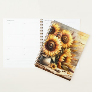 Peinture aquarelle tournesols