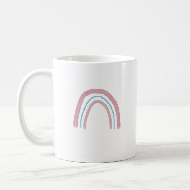 Peinture arc-en-ciel de café Mug (Gauche)