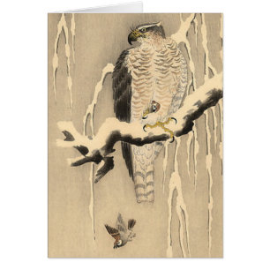 Peinture asiatique Goshawk