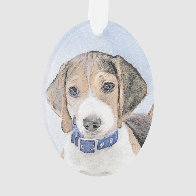 Peinture beagle - Cute Original Chien Art (dos)