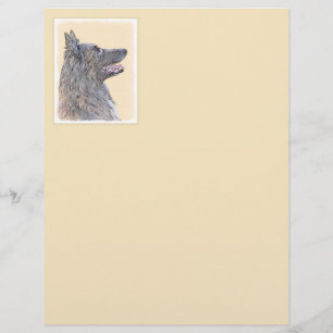 Peinture belge Tervuren - Cute Original Chien Art