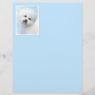 Peinture Bichon Frise - Cute Original Chien Art