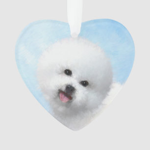 Peinture Bichon Frise - Cute Original Chien Art