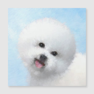 Peinture Bichon Frise - Cute Original Chien Art