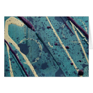 Peinture bleue Abstraite