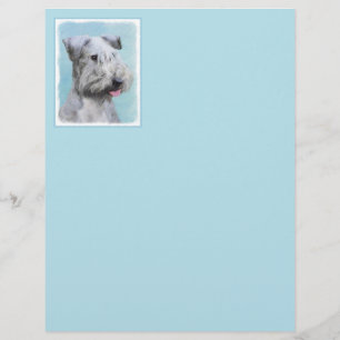 Peinture Cesky Terrier - Cute Original Chien Art