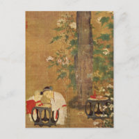 Peinture Chinoise Ancienne Par Su Han Chen Carte P