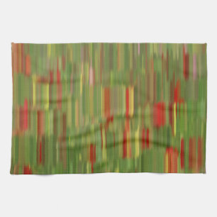 Peinture colorée Art Cuisine Serviette