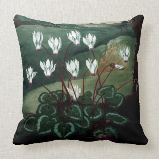 Peinture complète de coussin de Cyklamen