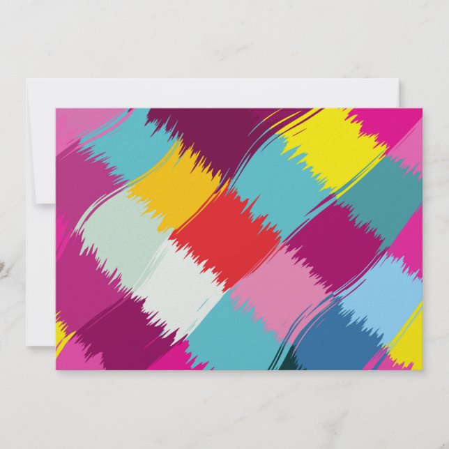 Peinture contours conception abstraite (Devant)