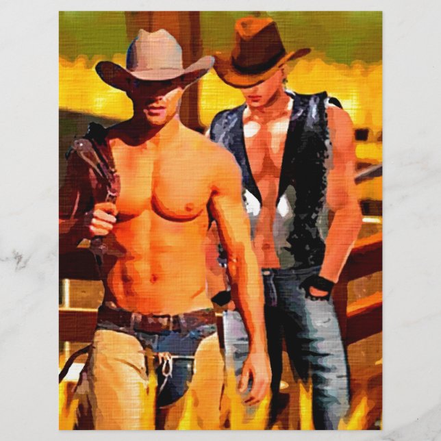 Peinture : Corral de Cowboy (Devant)