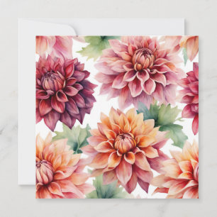 Peinture Dahlia