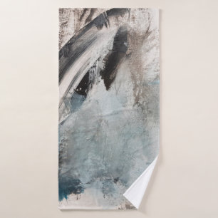 Peinture d'art Abstrait gris et bleu.abstrait, art