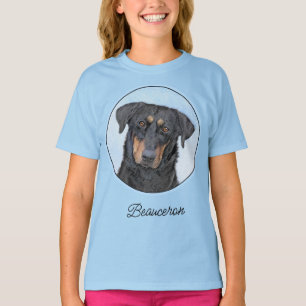 Peinture de Beauceron - Jolie T-Shirt d'art origin