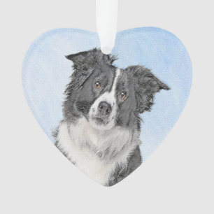 Peinture de Border Collie - Art original mignon de
