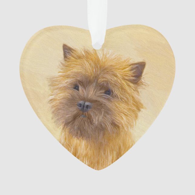 Peinture de Cairn Terrier - Cute Original Chien Ar (devant)