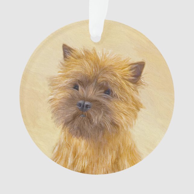Peinture de Cairn Terrier - Cute Original Chien Ar (devant)