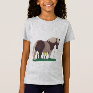 Peinture de Cheval Deux Tons en Herbe, Tshirts