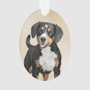 Peinture de Chien de Montagne Entlebucher - Art or
