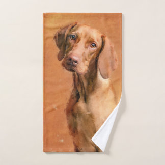 Peinture de Chien de Vizsla en Hongrie