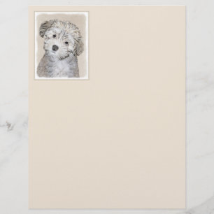 Peinture de Chien Havanais - Cute Original Chien A