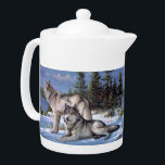 Peinture de deux loups arctiques<br><div class="desc">loups canis animaux, lupus mammifères bête chien, loups canins loups hiver, peintures grises de Sibérie, art deux espèces sauvages sibériennes, forêt prédateur, chasse dangereuse, faune carnivore canine prédateur, grand loups grises, animal canis lupus mammifère, chien bête loups canins</div>