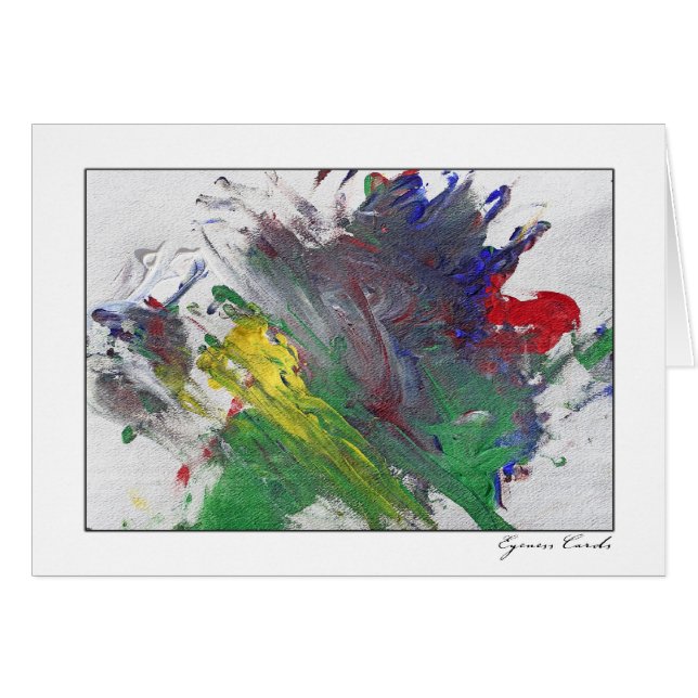 Peinture de doigt deux (Devant horizontal)