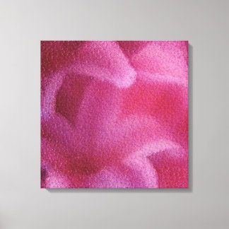 Peinture de fleur de Lys rose Art #2 - Toile envel