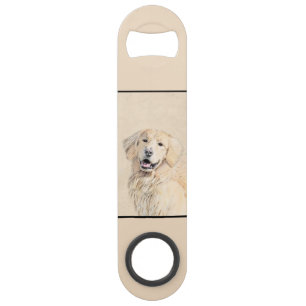 Peinture de Golden Retriever - Beau art original d