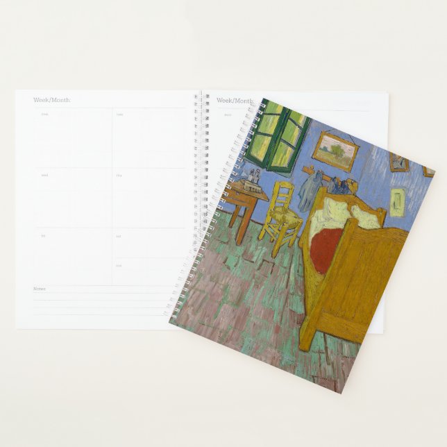 Peinture de la chambre de Vincent Van Gogh (Devant avec enveloppe)