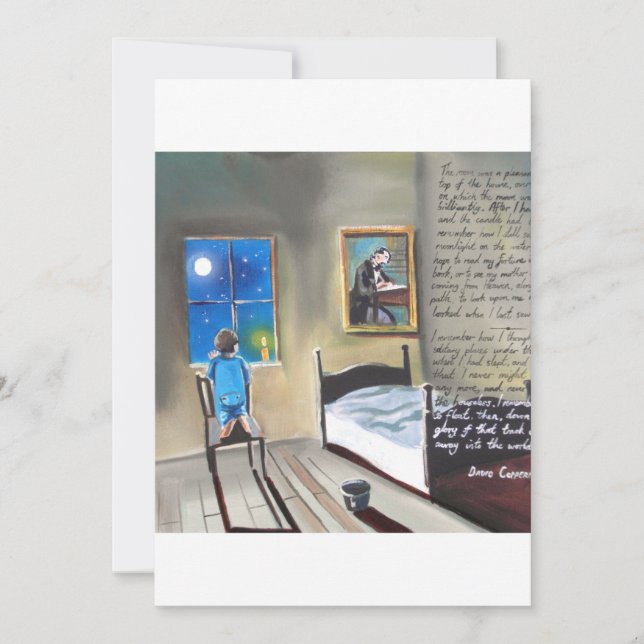 Peinture de Little David Copperfield Dickens (Devant)