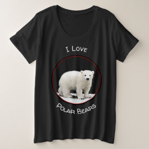 Peinture de l'ours polaire - Art original de la fa