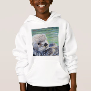 Peinture de loutre de mer