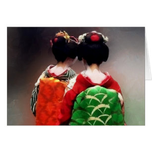 Peinture de Maiko japonais