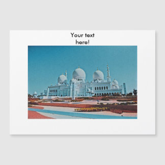 Peinture de mosquée d'Abu Dhabi