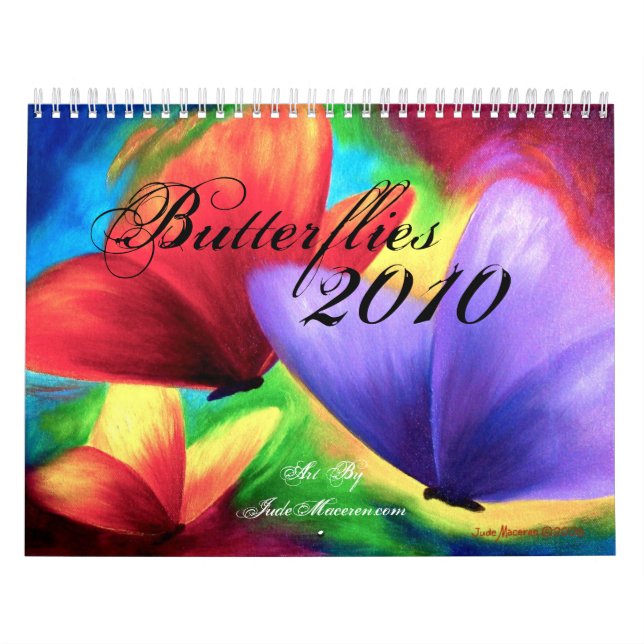 Peinture de papillon de 2010 calendriers (Protection)