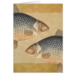 peinture de pêche de carpe dessin d'eau douce