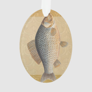 peinture de pêche de carpe dessin d'eau douce 