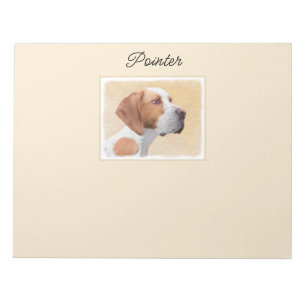 Peinture de pointeur - Bloc-notes original pour ch