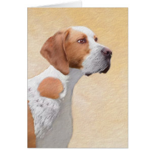 Peinture de pointeur - jolie art original de chien