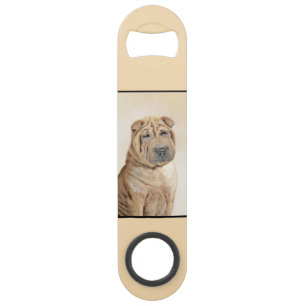 Peinture de Shar Pei - Cute Original Dog Art