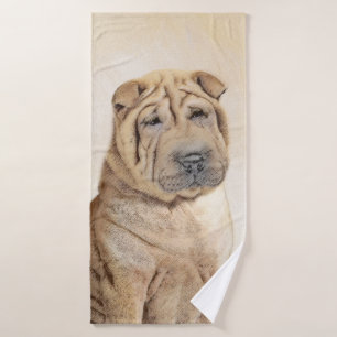 Peinture de Shar Pei - Cute Original Dog Art