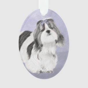Peinture de Shih Tzu - Art de chien original migno