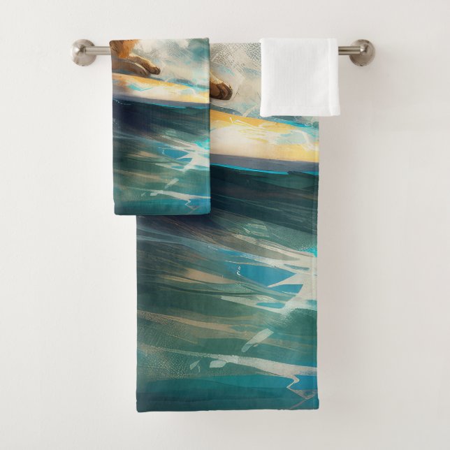 Peinture de surf de plage de Lappish finnois (En situation)