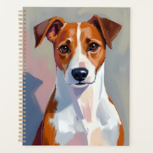 Peinture de Terrier Jack Russell Chien Animal de C