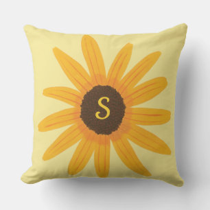 Peinture de tournesol jaune Coussins