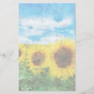 Peinture de tournesols